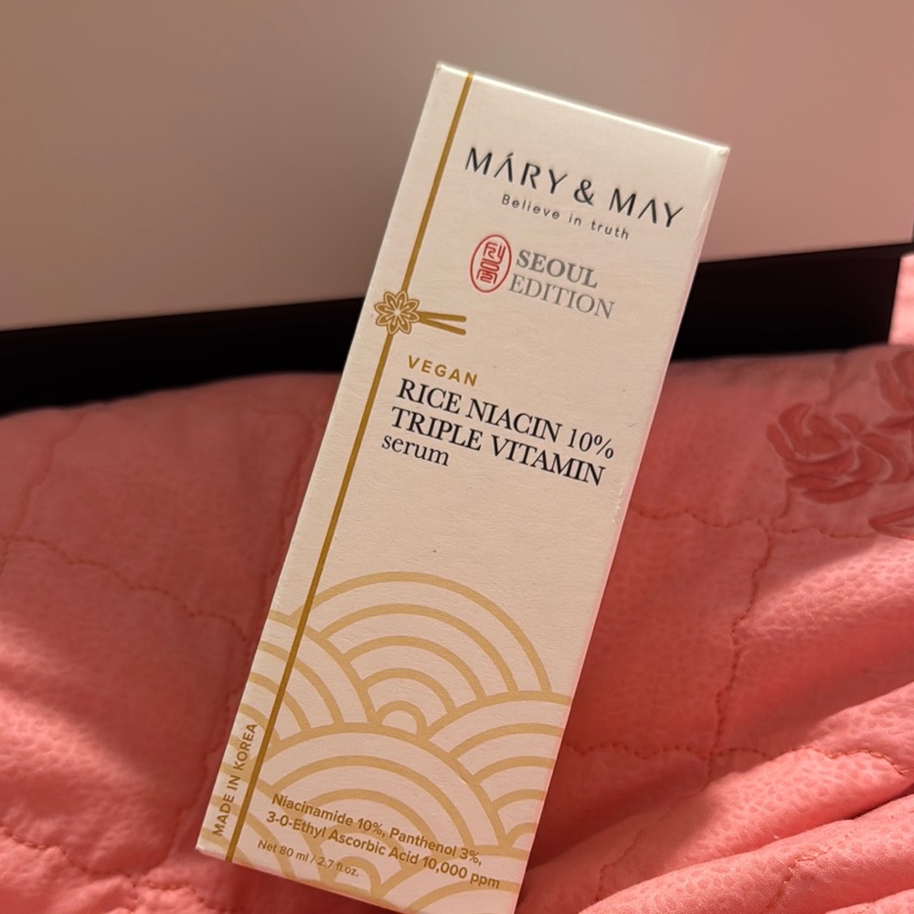 Mary & May Vegan Rice Niacin 10% Triple Vitamin Serum